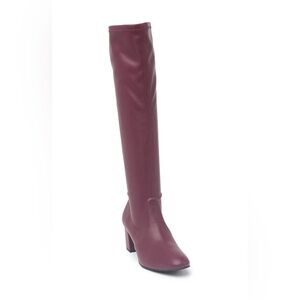 Nordstrom Women's Over the Knee Boots in Cranberry